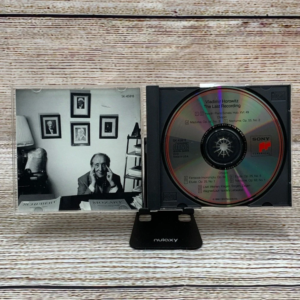 Vladimir Horowitz - The Last Recording Sony Classical‎ [1990 CD] Chopin Haydn